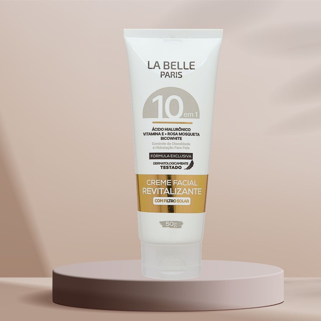Creme Facial Anti-Olheira Com Filtro Solar La Belle Paris 50G