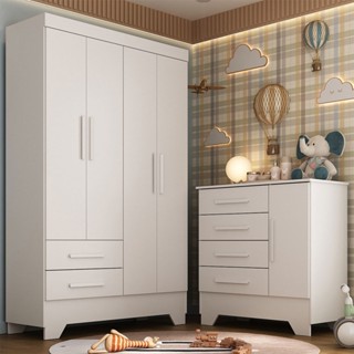 Quarto Infantil Completo Soninho 5 Portas 6 Gavetas - Panorama Móveis em Oferta na Shopee