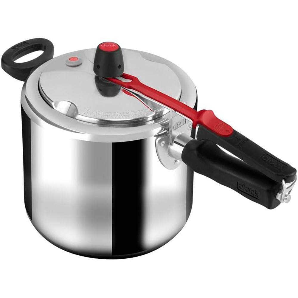 Panela de Pressão Clock Original 7,0L Polida em Oferta na Shopee
