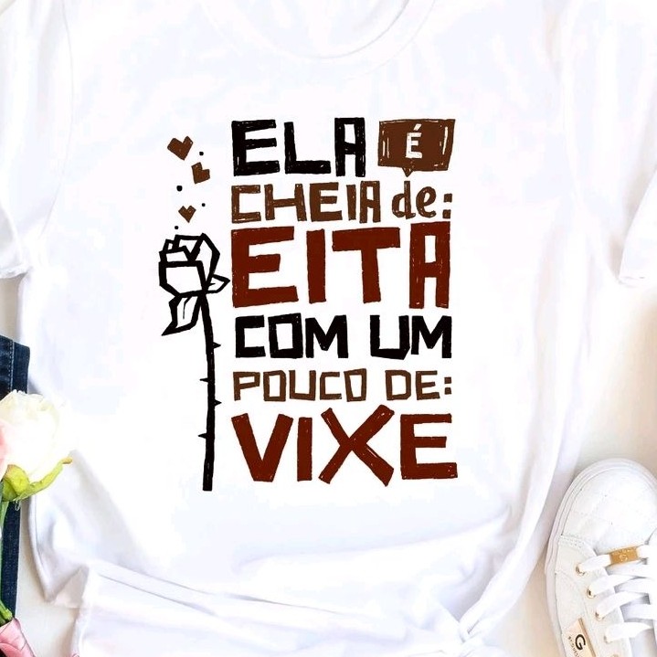 T-shirts Nordestinas escolha as suas!  2025 33 em Oferta na Shopee