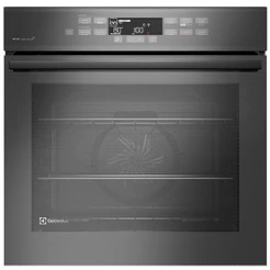Forno Elétrico Embutir Electrolux Expert 80 Litros de Capacidade, Grill e Painel Touch Cinza Metalizado - OE8EW
