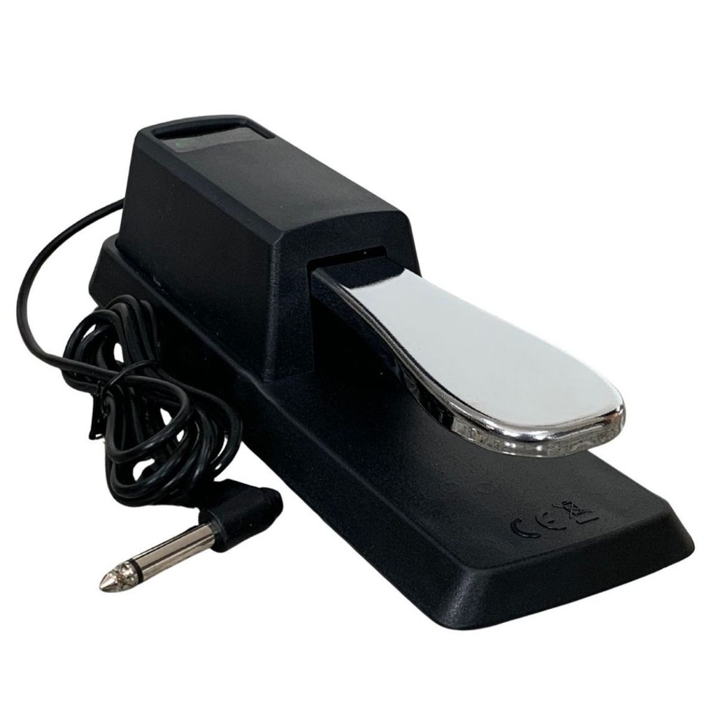 Pedal Sustain para Teclado Yamaha Roland Casio Durável