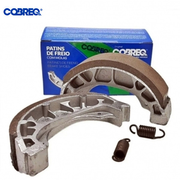 Lona Patim Freio Yamaha Ybr 125 E / K / Ed / Ke Dianteira Traseira – Cobreq 0301-CP
