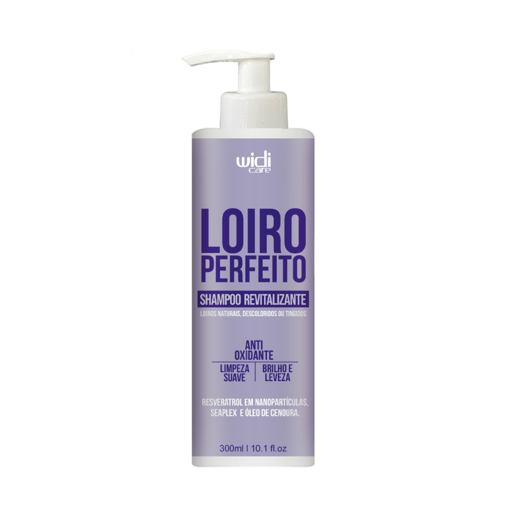 Shampoo Revitalizante  Loiro Perfeito 300ml - Widi Care