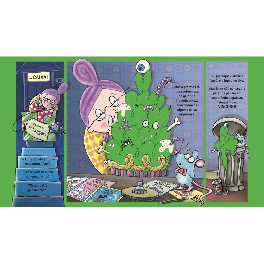 Livro Literatura infantil Tem um Monstro Nesta Casa — imagem 2 de 2