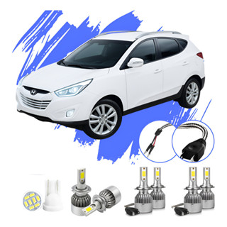 Lâmpada Led Ix35 Hyundai 2010 A 2015 Kit V10 - Efeito Xênon em Oferta na Shopee