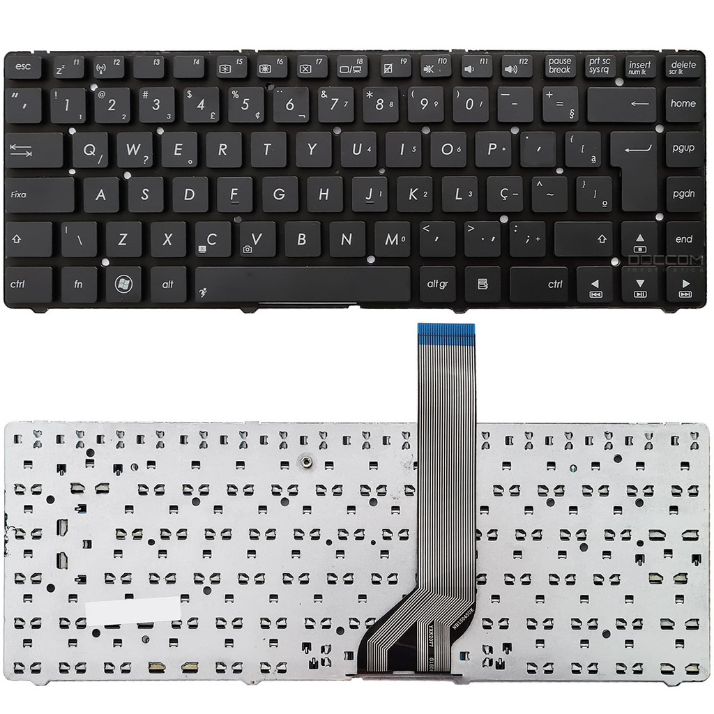 Teclado Para Notebook Asus K45a K45v K45vd K45vj K45vm K45vs A45 Layout Br Com Ç