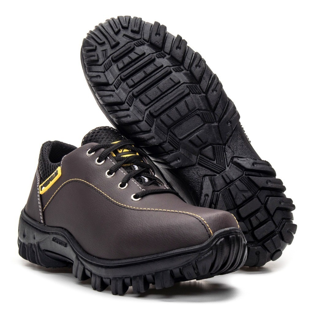 Tênis Coturno Masculino Caterpillar Adventure Leve Confortável Resistente Trilha