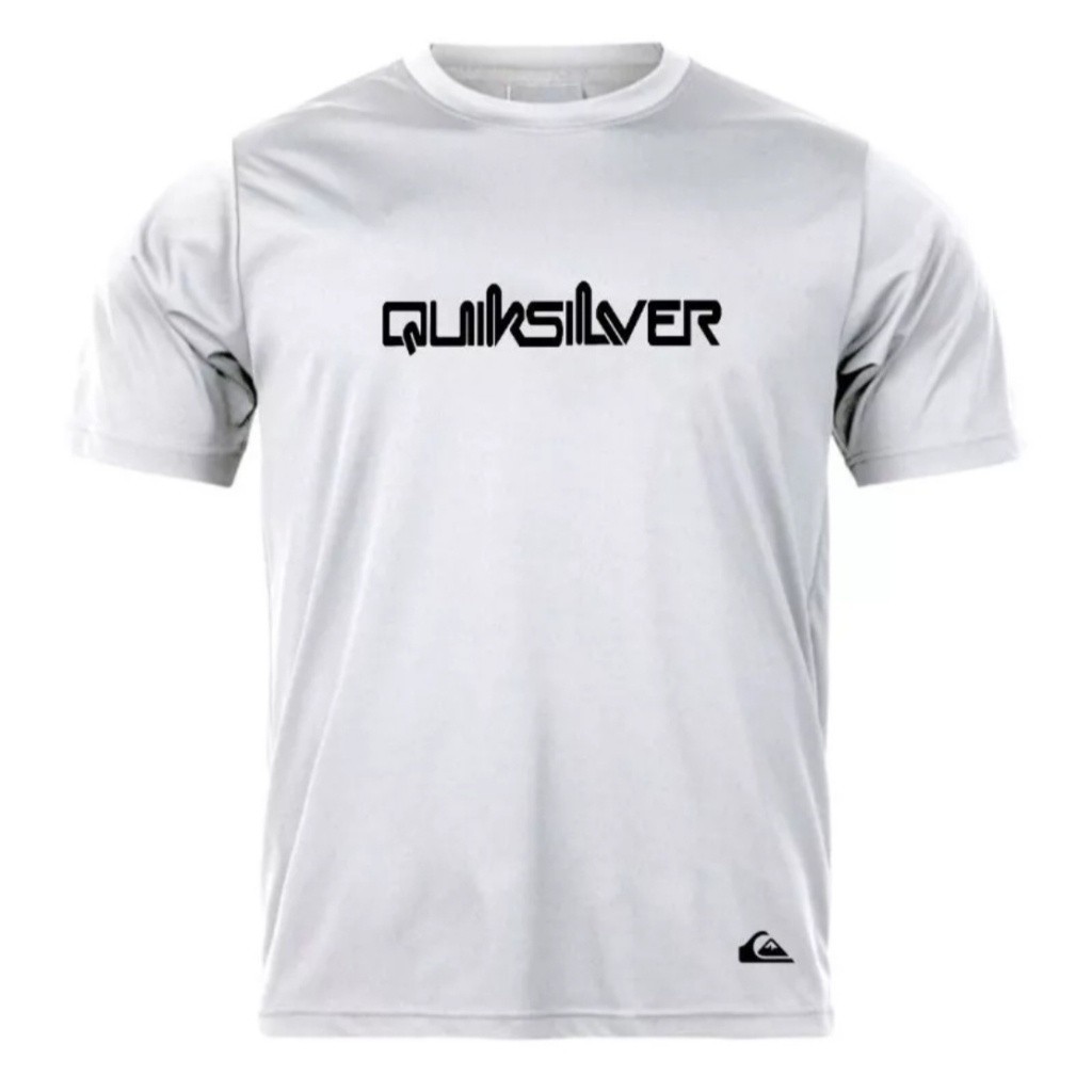 Camiseta da Quiksilver Masculina Camisa Unissex de Grife Confortável Street Blusinha Feminina de Luxo Surf