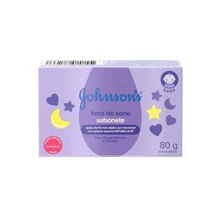 Sabonete Em Barra Johnson's Baby Hora Do Sono 80g em Oferta na Shopee