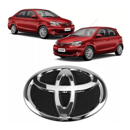 EMBLEMA GRADE ETIOS 2012 2013 2014 2015 2016 2017 COROLLA 2009 2010 2011 2012 2013