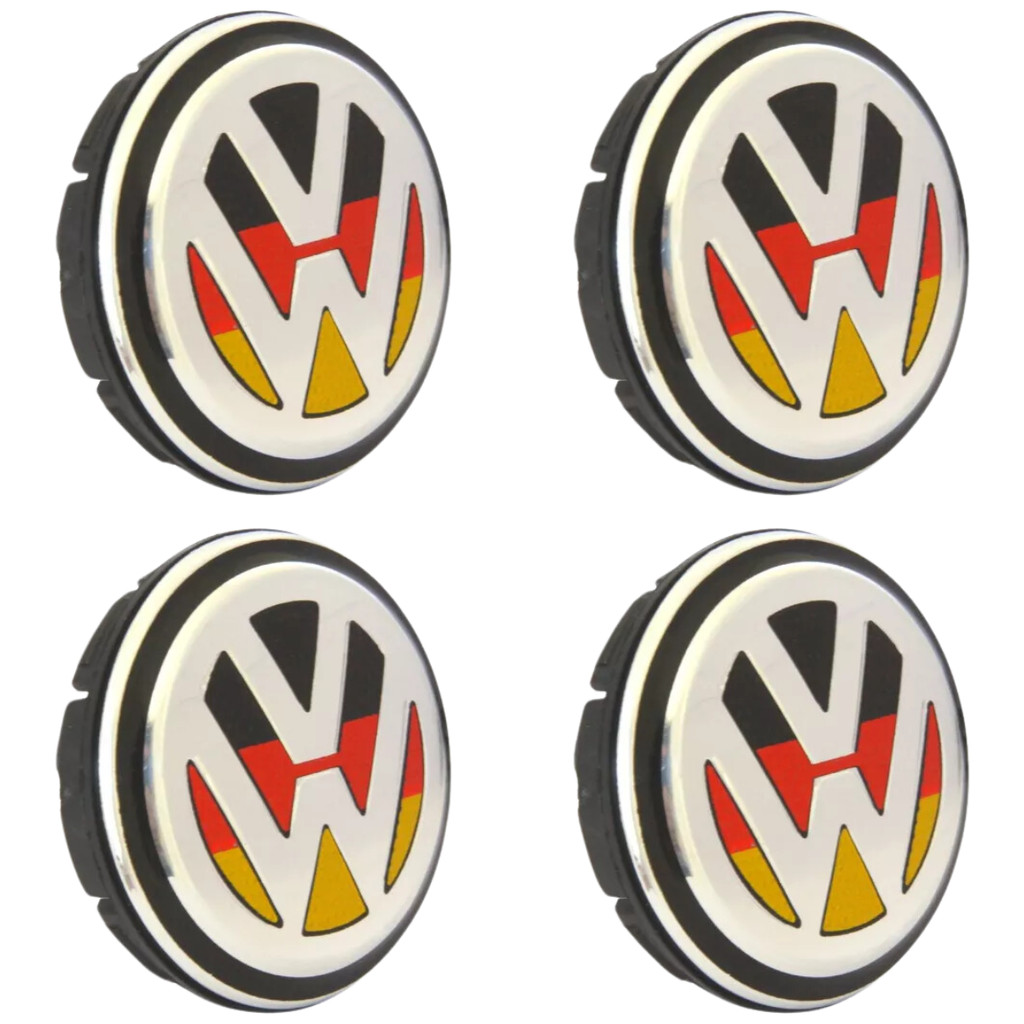 Kit Jogo Calotinhas Miolo Volkswagen Alemanha G5 G6 Polo Golf Gol Virtus Nivus