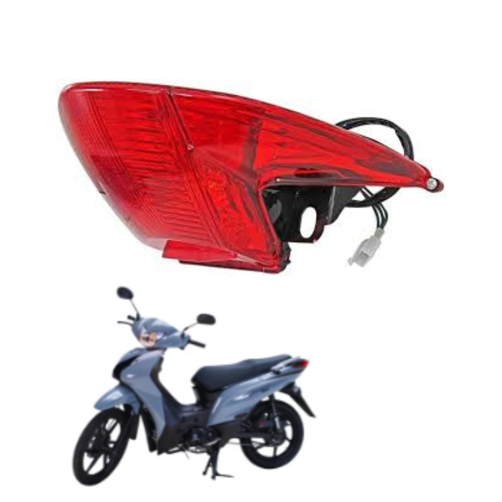 LANTERNA TRASEIRA COMPLETA LED SHINERAY JET 50S 2016 A 2024