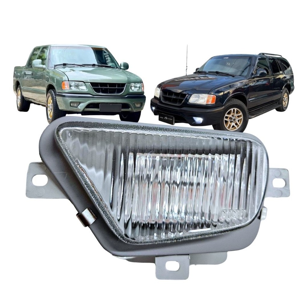 Farol Neblina Auxiliar Para GM S10 Blazer 1999 a 2000 Lado Esquerdo Nino F-115 93268351