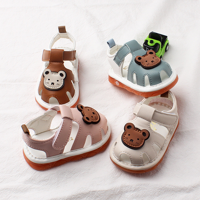 Sandálias para Meninos Apito, 0-2 Anos de idade Niu Sapatos para Crianças Toddler