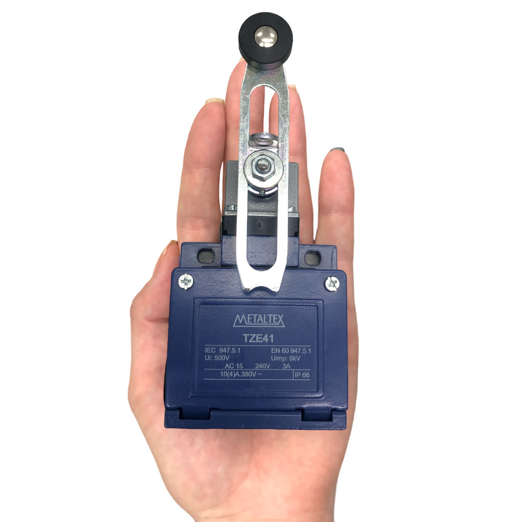 CHAVE FIM DE CURSO - ATUADOR ROLETE AJUSTÁVEL - TZE41 - METALTEX 5 PEÇAS