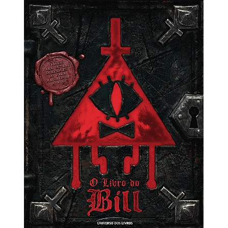 Gravity Falls O Livro do Bill - Edição com Caderneta de Anotações - Oficial Disney - Novo