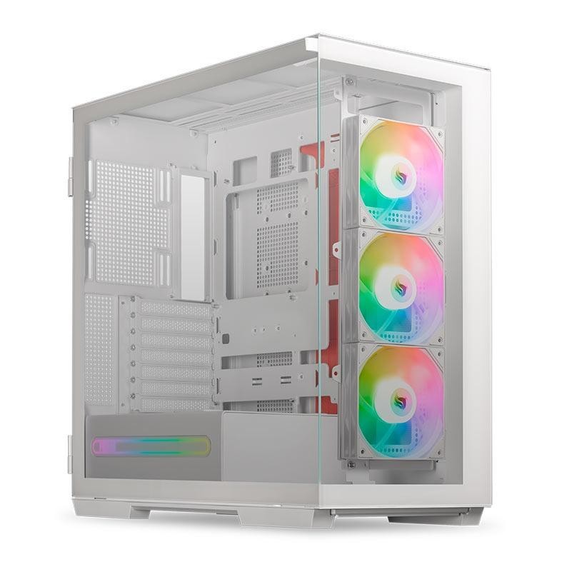 GABINETE GAMER PICHAU VOYAGER ONE, ARGB, FULL-TOWER, LATERAL DE VIDRO COM 3 FANS BRANCO PG-VY1-WH-3F em Oferta na Shopee
