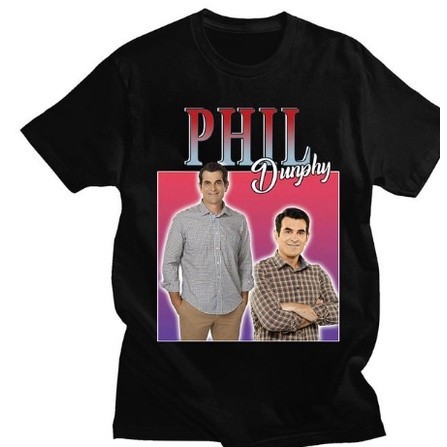 Camiseta Oversized Masculina Feminina T-shirt Básica Algodão Unissex Phil Dunphy Personagem ficcional Filme Oferta
