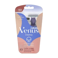Aparelho de Depilar Descartavel Gillette Venus Intima 2 Unidades