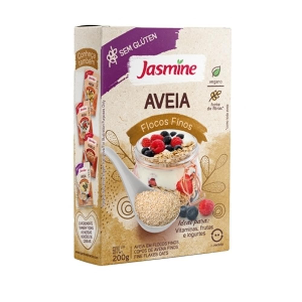 Jasmine Aveia Em Flocos Finos Sem Glúten 200G