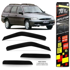 Calha Chuva Defletor TG Poli Escort Zetec SW 1996 1997 1998 1999 2000 2001 2002 2003 2004 4 Portas