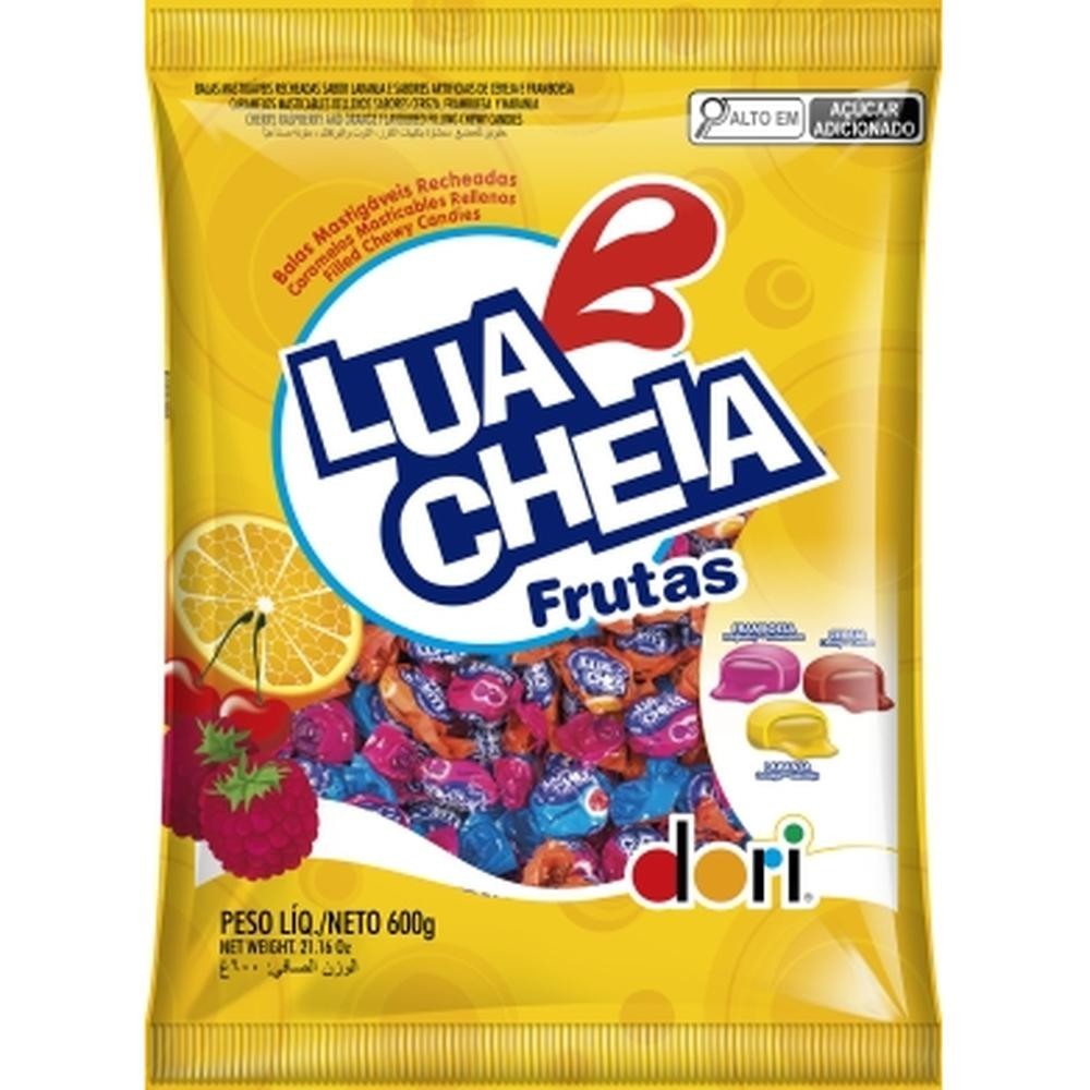 Dori Bala Lua Cheia Frutas 600g - Food & Beverages