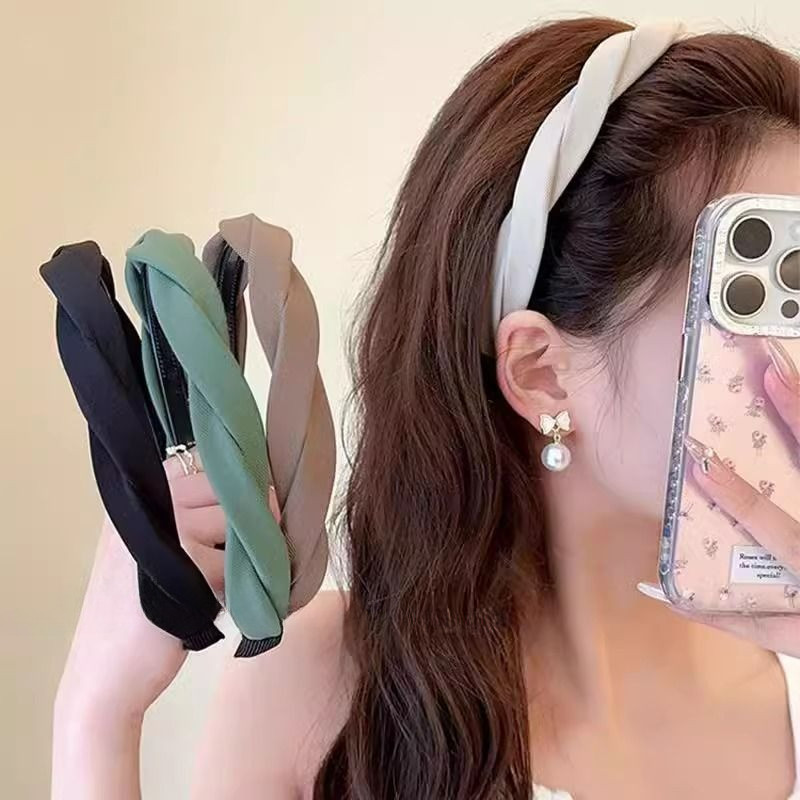 Novas Mulheres Meninas Bonitas Faixas De Cabelo Sem Escorregamento Faixa — imagem 2 de 2