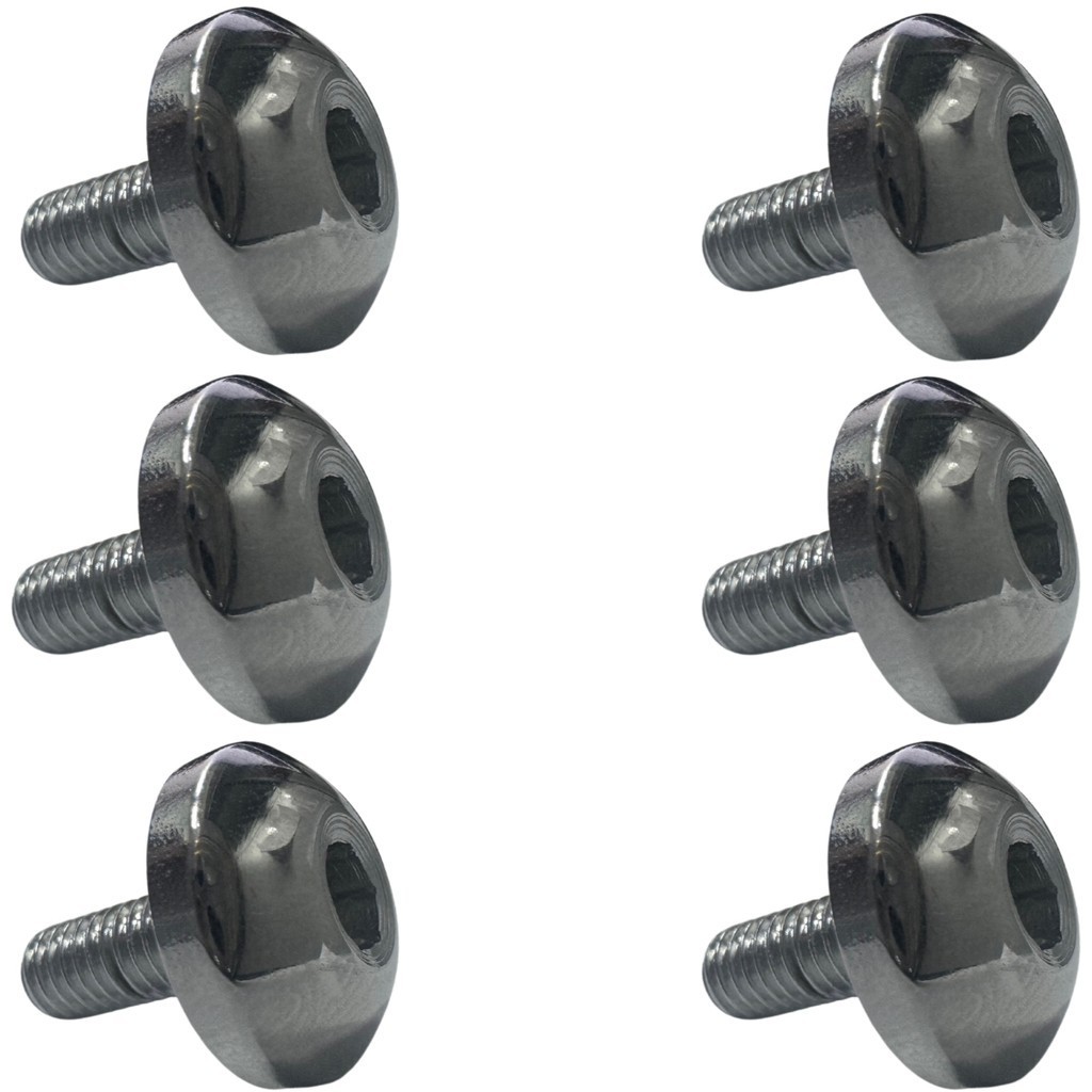 6 Parafuso Bolha M5x16 Super Teneré Aba Xt600 Xt660 Fazer250
