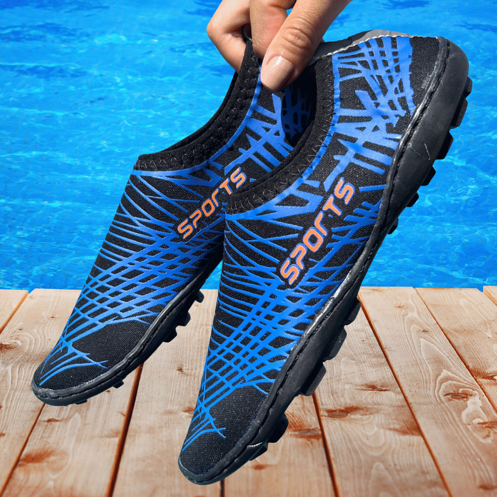Tenis feminino masculino Sapatilha nautica aquatica em neoprene para piscinas e rios