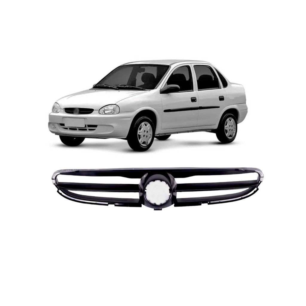 Grade Frontal Preta Corsa Classic 2003 04 05 em Oferta na Shopee
