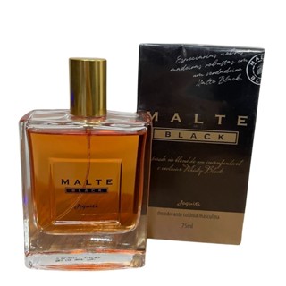 Colônia Deo Masculina Malte Black, 75 ml - Jequiti em Oferta na Shopee