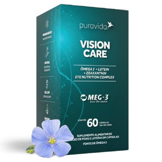 Vision Care 60 Caps Pura Vida em Oferta na Shopee