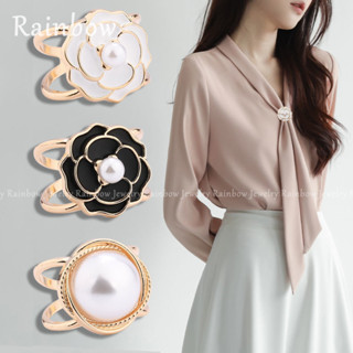 Nova Camélia Fivela De Lenço De Seda Com Camisa Casaco Quadrado Pequeno Multi Funcional em Oferta na Shopee