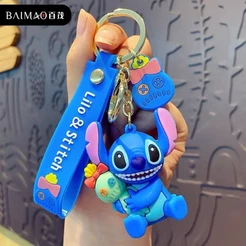 Chaveiro Emborrachado Stitch Filme Lilo e Sititch Disney Colecionavel Bolsa Mochila Chave