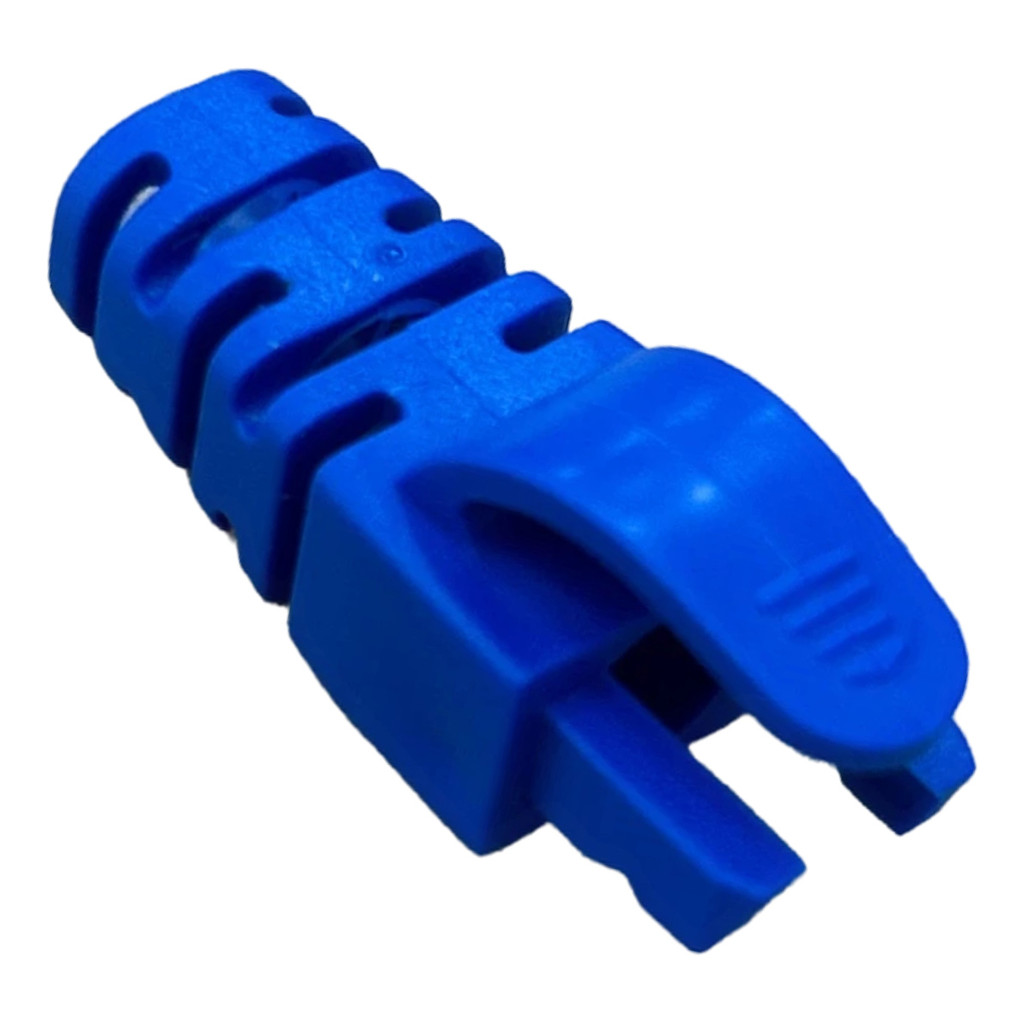 50 Unid Capa Snap In Para Rj45 Boot Cat5e/cat6 Azul - LINK+