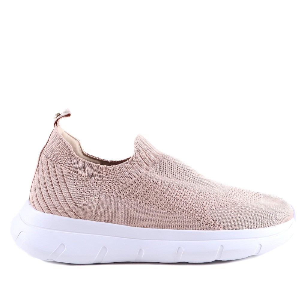 Tênis Bebecê Feminino Slip On T1329-141 Nude