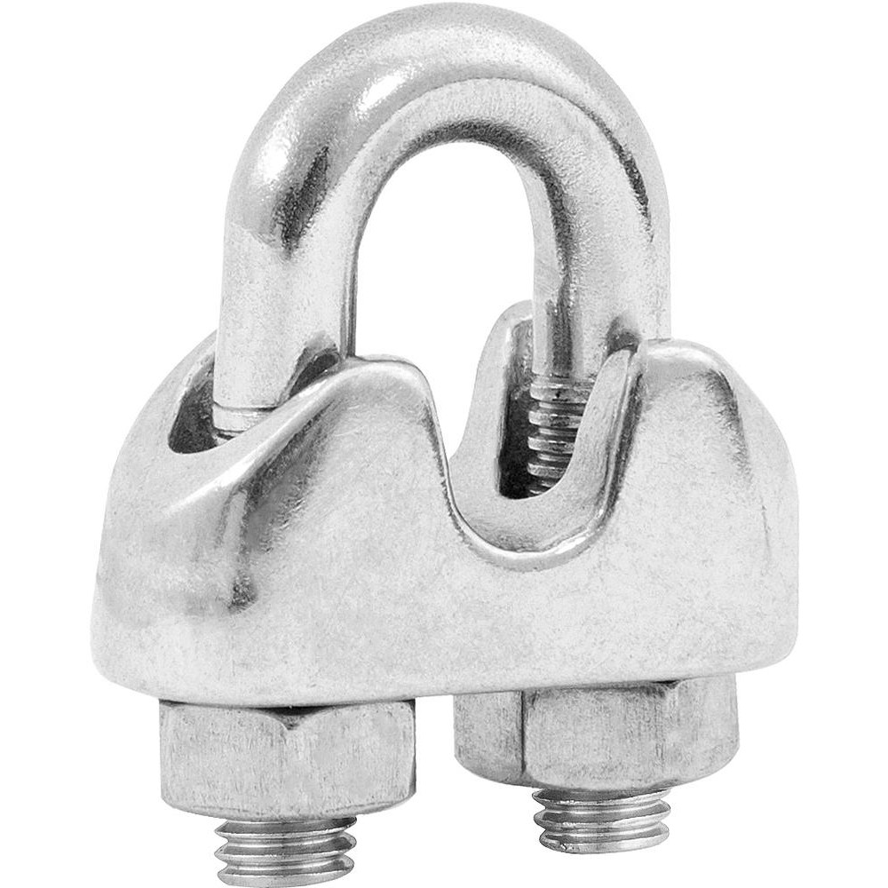 Clips Cabo Aço 1/2 12,7mm Inox Vonder
