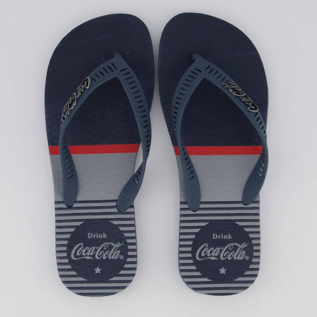 Chinelo Coca Cola Bates Marinho - Men Shoes