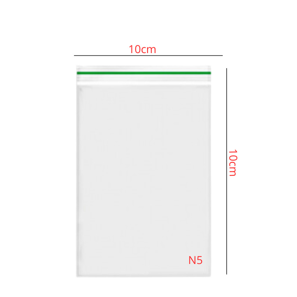 50~300 SACO ZIP N5 10X14CM SAQUINHO ZIP VABENE