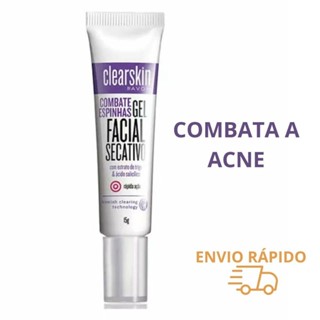 Gel Facial Secativo Combate Acne Espinhas Clearskin Avon 15g Seca Espinha Skin Care Secante em Oferta na Shopee
