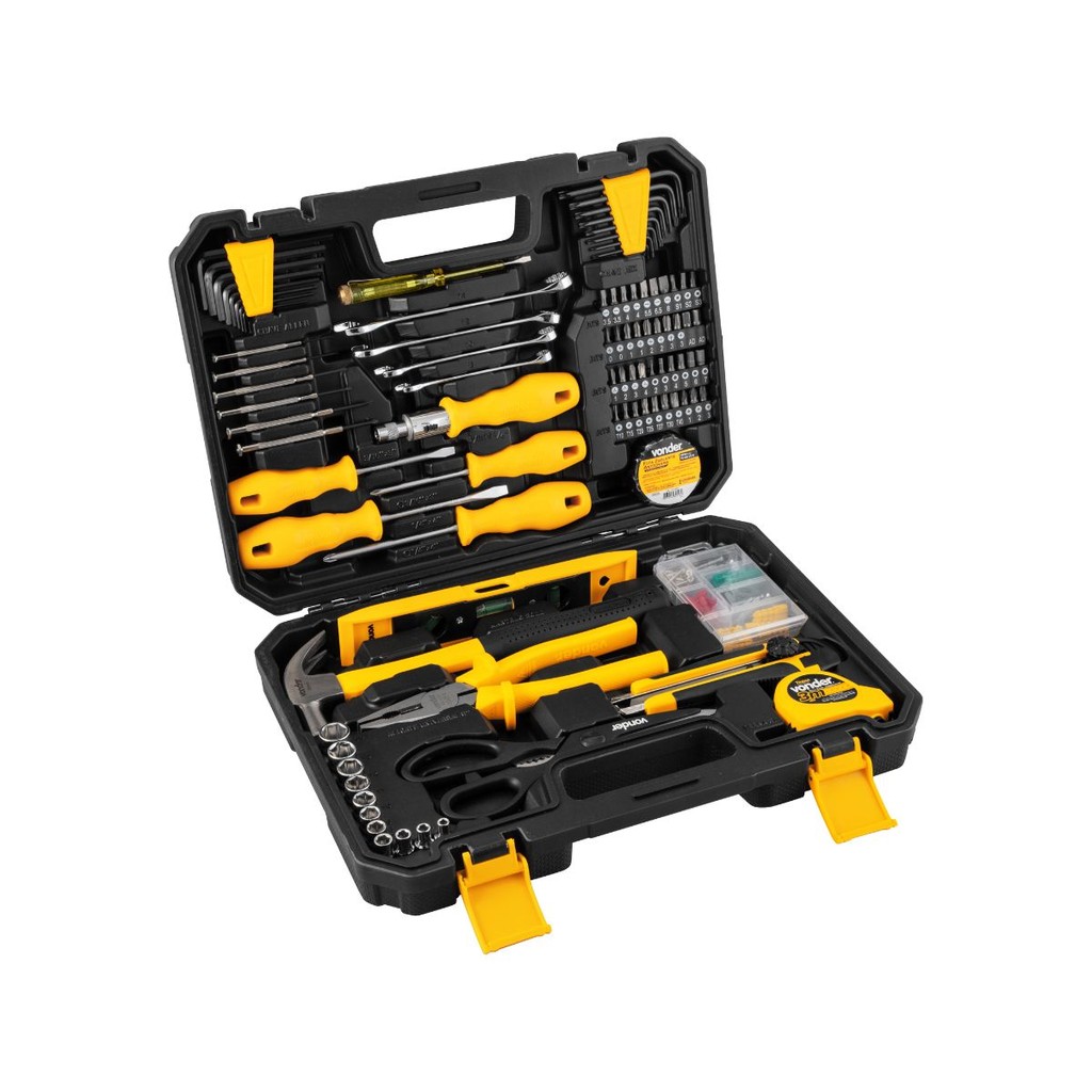 Jogo de ferramentas com 163 peças VONDER em Oferta na Shopee