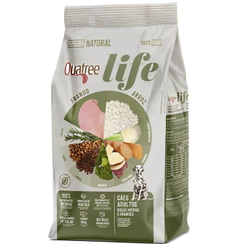 Ração Quatree Life Para Cães Adultos porte Médio e Grande sabor frango e arroz 15kg