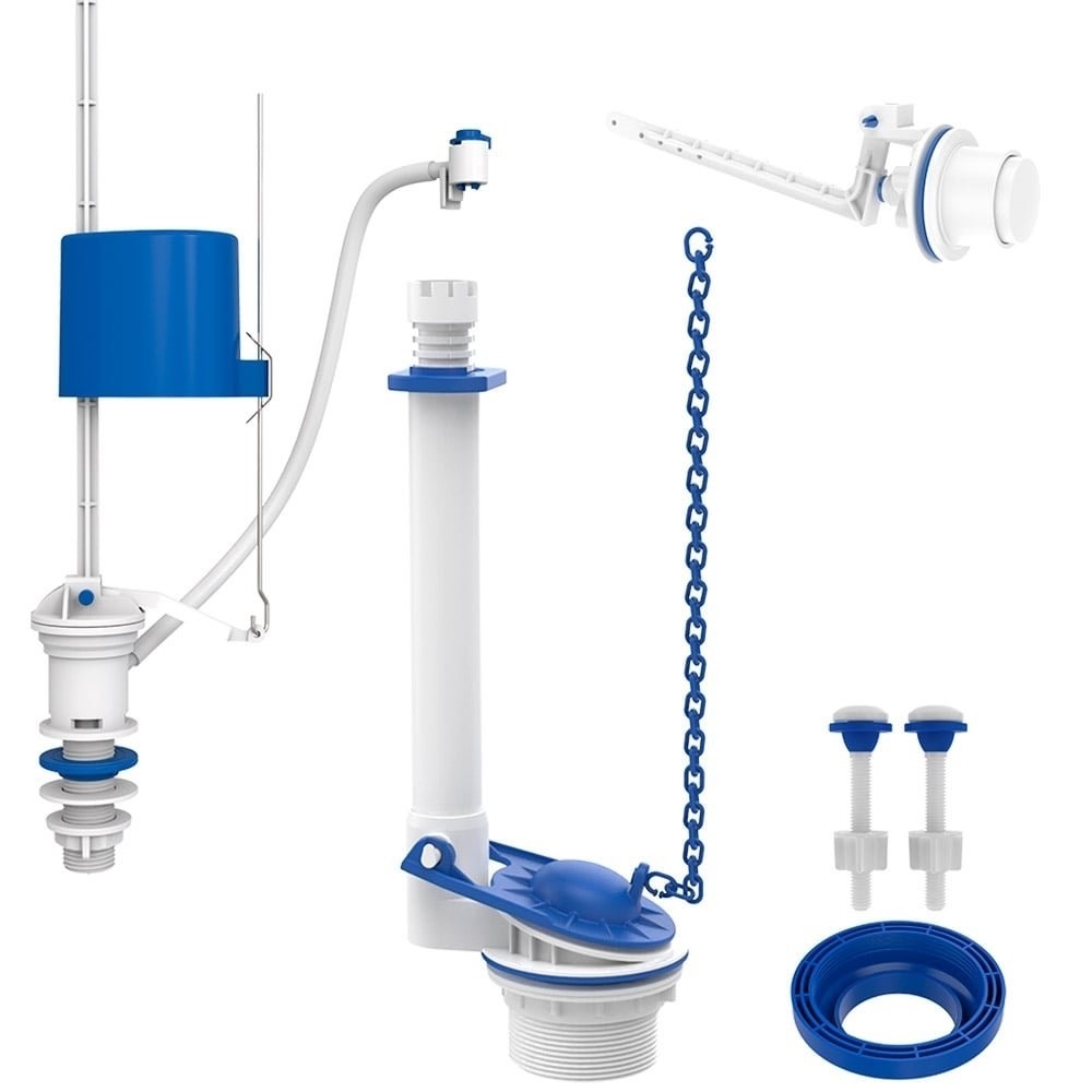 Kit Completo Blukit Universal para Caixa Acoplada com Mecanismo de Acionamento Lateral - Home & Living