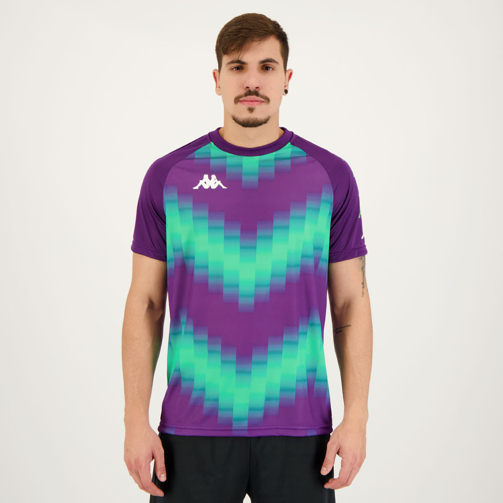 Camisa Kappa Temppeh Roxa - Sports & Outdoors
