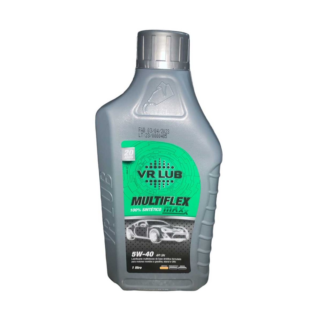 Oleo 5w40 Sintético Vr Lub 1l