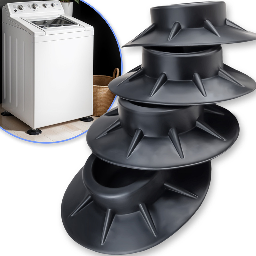 Pe Para Maquina De Lavar Geladeira Fogão Suporte Base Calço Anti Vibração Protetor Antiderrapante em Oferta na Shopee