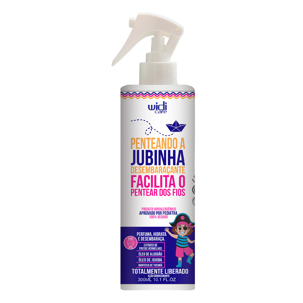 Penteando A Jubinha Spray Desembaraçante 300ml - Widi Care