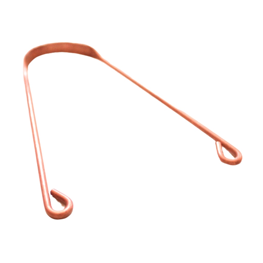 Raspador Limpador De Língua Cobre Higienizador Bee Green 1un - Health