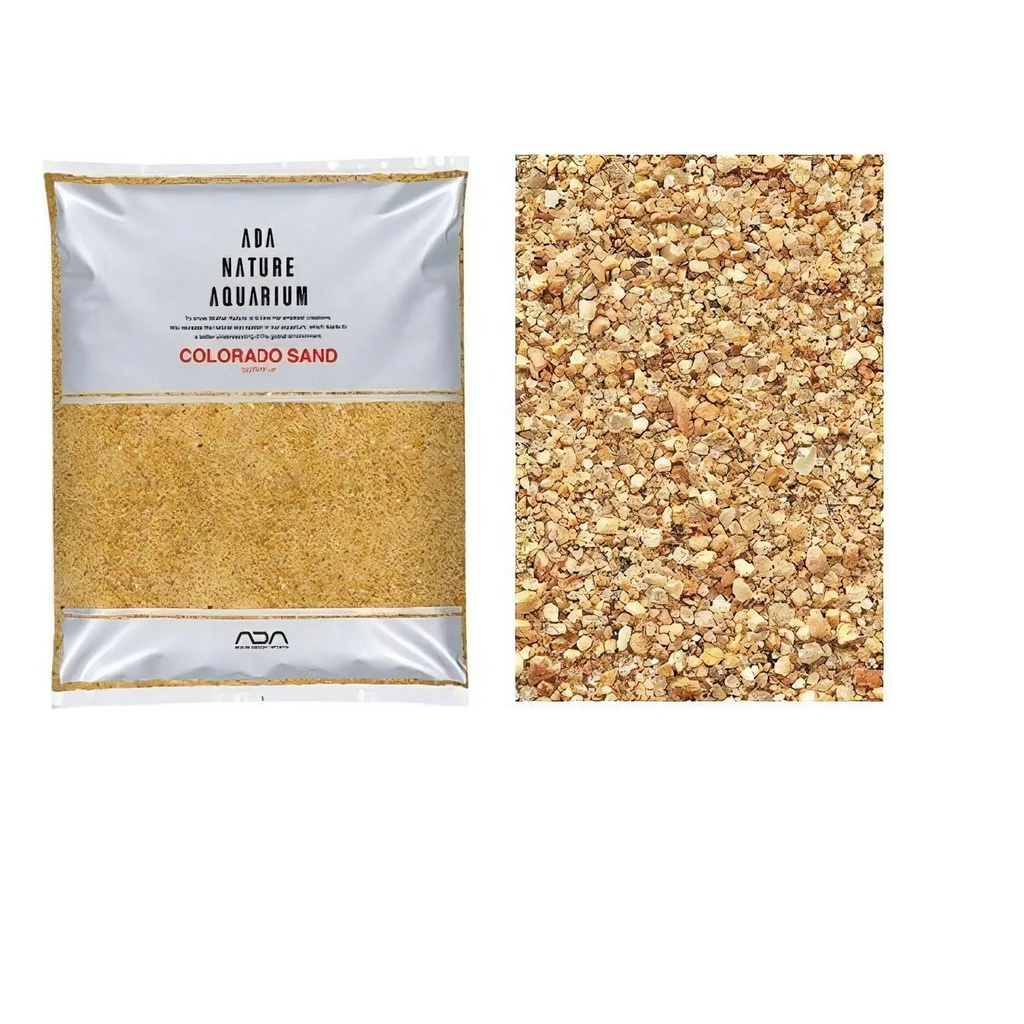 Ada Colorado Sand 2kg Areia Fina Cosmetica Aqua Design Amano